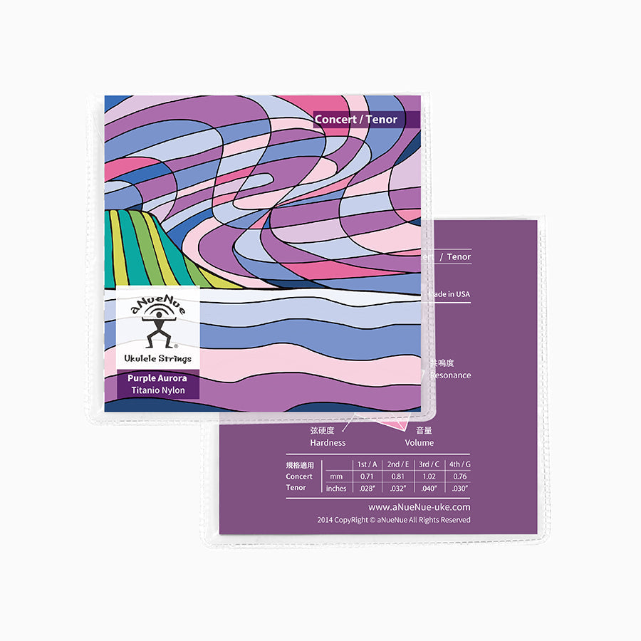 aNueNue Purple Aurora Ukulele Strings
