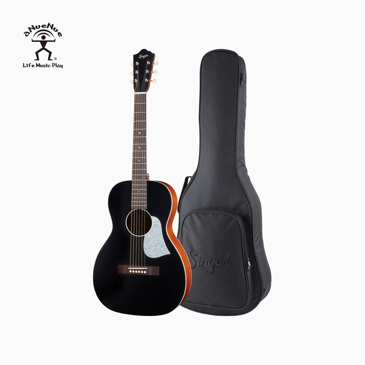 Singer 01 Series Parlor Acoustic Guitar