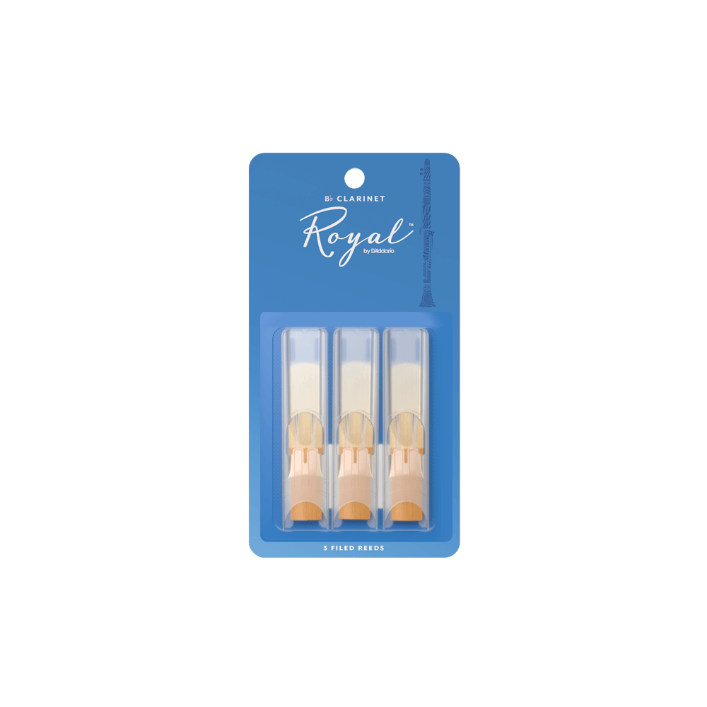 Royal by D'Addario Reed for Bb Clarinet 3-pack