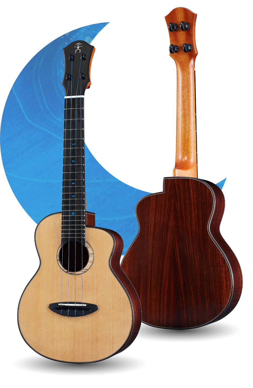 aNueNue Torrefied Moon Spruce & Rosewood Bird UT330