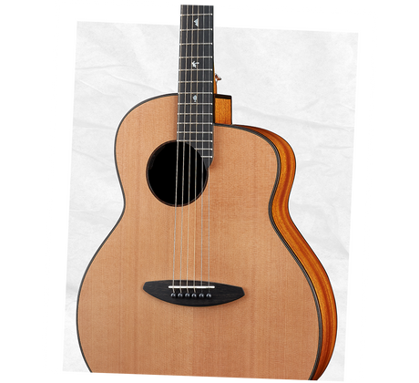 aNueNue Music Travel Love Bob Full Guitar Rosewood Fingerboard with Shell Inlays