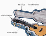 aNueNue Blue Hardshell Ukulele Case