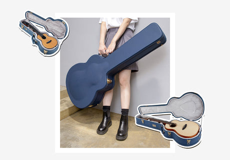 aNueNue Blue Hardshell Guitar Case