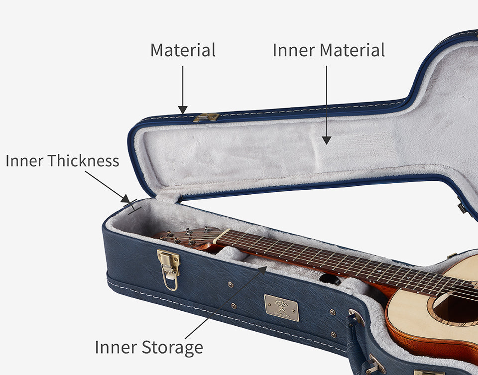 aNueNue Blue Hardshell Guitar Case