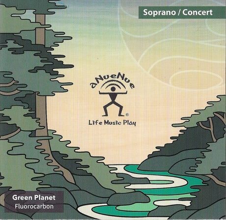 aNueNue Green Planet Soprano/Concert Ukulele Strings