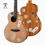 aNueNue Music Travel Love Bob Full  Guitar Mahogany Back and Sides – Satin Finish