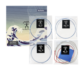 aNueNue Blue Moon Baritone Ukulele Strings