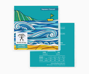 aNueNue Clear Water Soprano/Concert Ukulele Strings