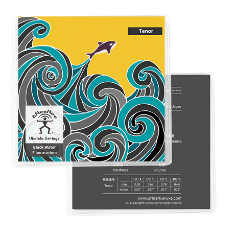 aNueNue Black Water Ukulele Tenor Strings