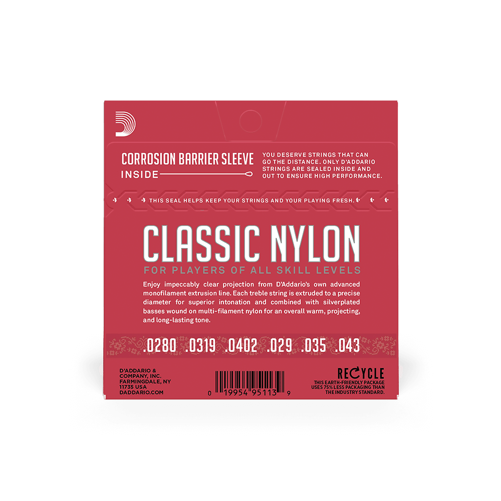 D'Addario EJ27N | Normal Tension Classical Guitar Strings
