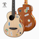 aNueNue Clint Travel Size Guitar Mahogany Back and Sides – Satin Finish