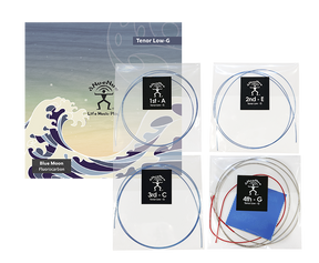 aNueNue Blue Moon Tenor Low-G Ukulele Strings
