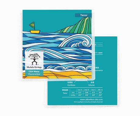 aNueNue Clear Water Tenor Ukulele Strings