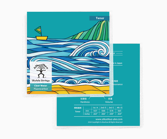 aNueNue Clear Water Tenor Ukulele Strings